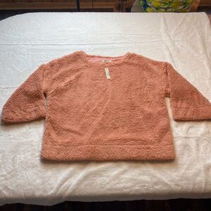 Madewell Superfurry TopSize Small New With Tags